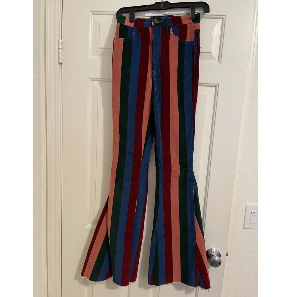 Amazing Colorful Striped Jeans